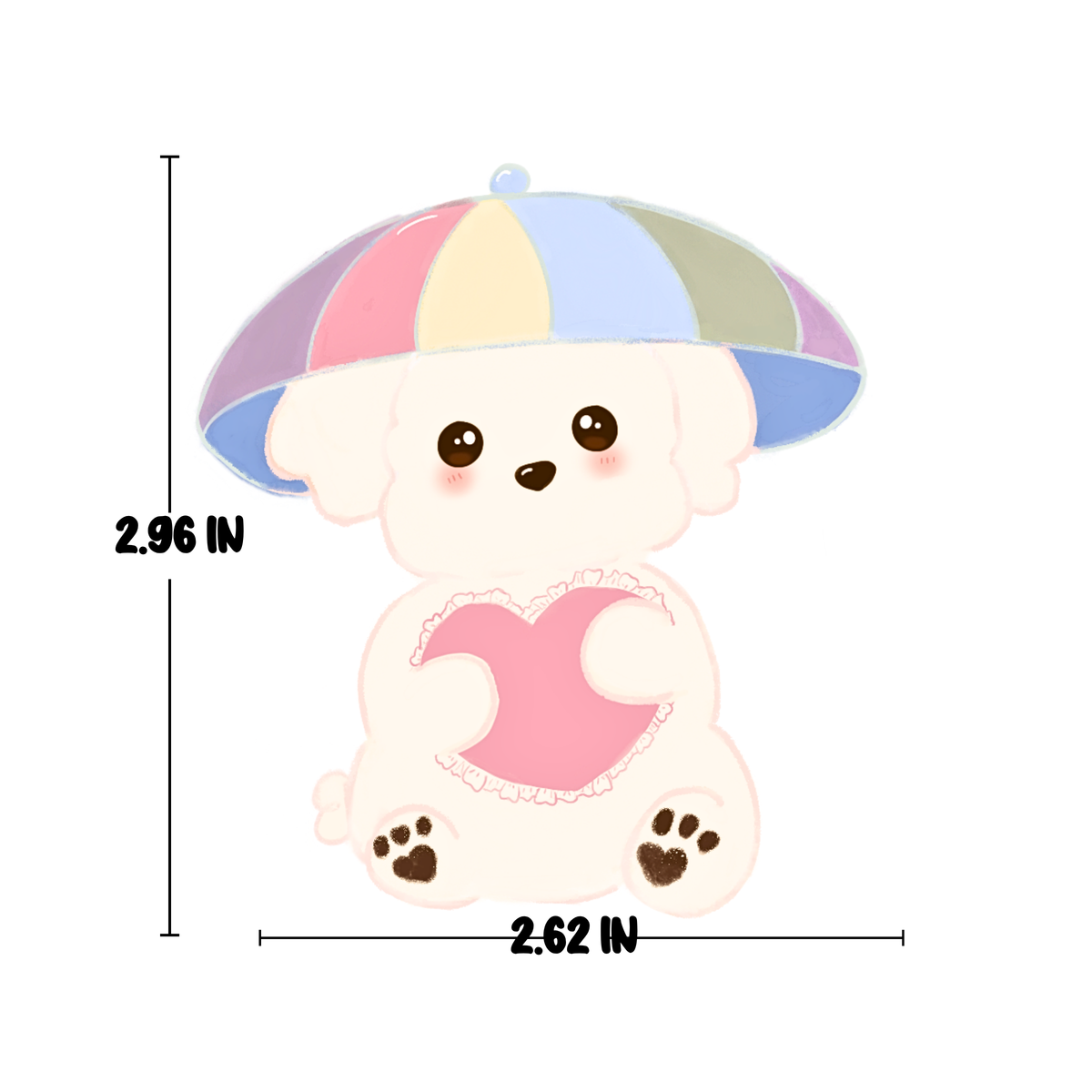 Cozy Self-Care Dog Die-Cut Stickers
