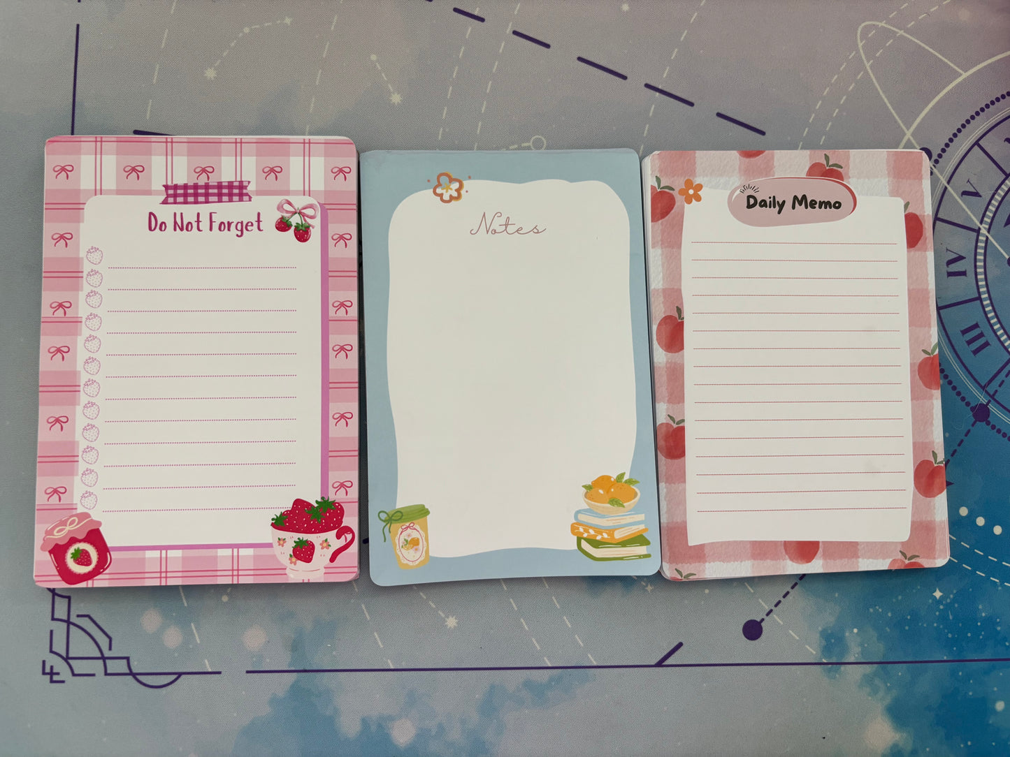 Sweet Summer Fruit Memo Pads