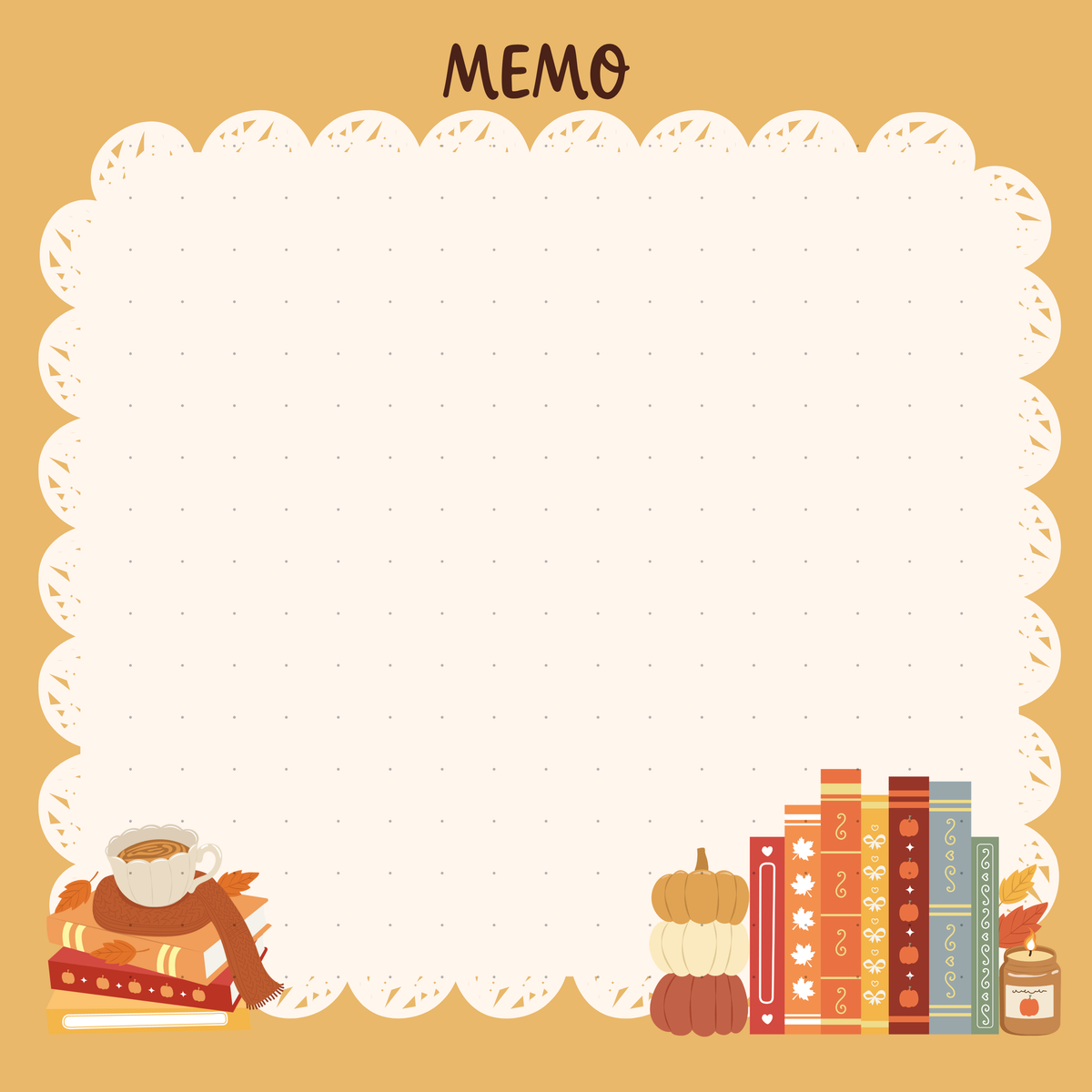 Cozy Autumn Notes