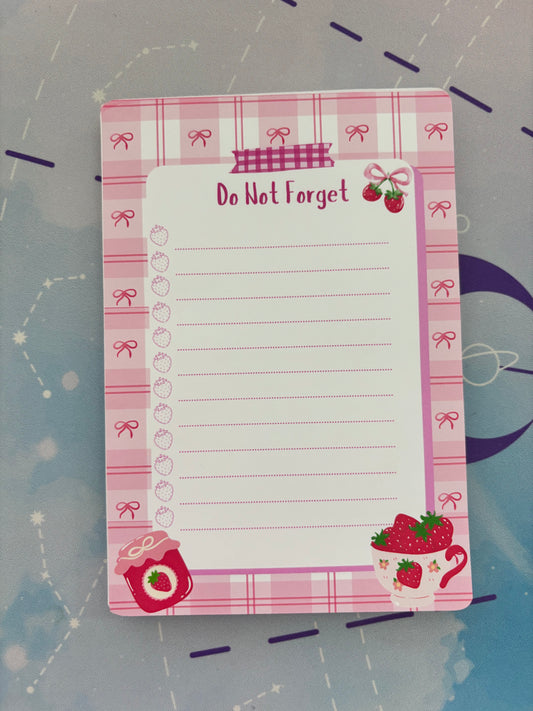 Sweet Summer Fruit Memo Pads